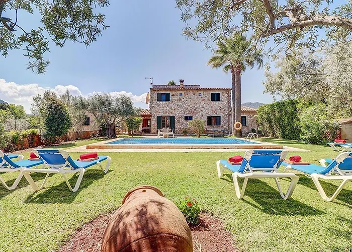 Charming With A Fabulous Garden In By Renthousing Pollenca